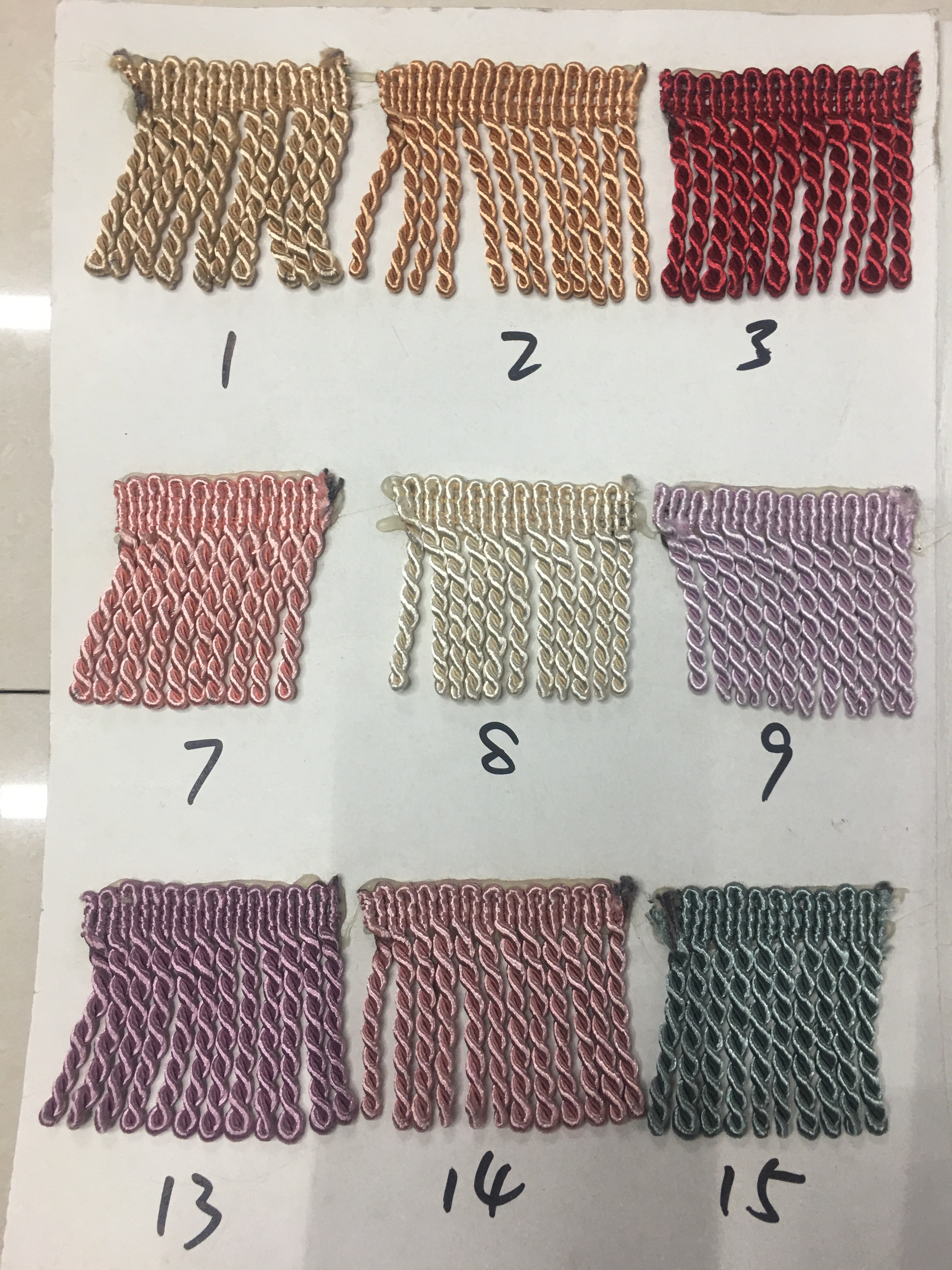 A 5-centimeter small twisted row Specification image