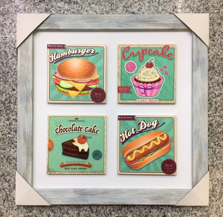 欧美复古组合装饰画壁画