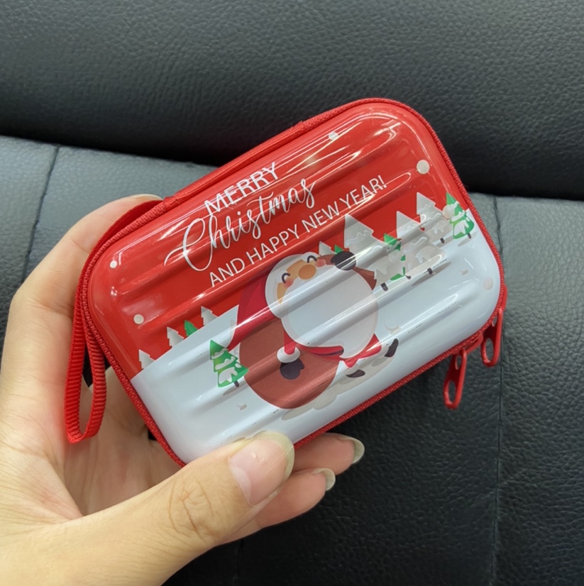 马口铁方形零钱包超可爱圣诞01款