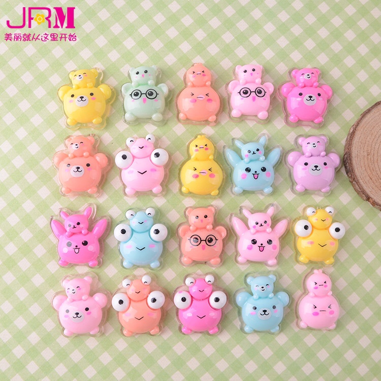 Jingrimei resin manufacturers direct selling children hair accessories combination resin materials diy accessories mobile phones wholesale accessories