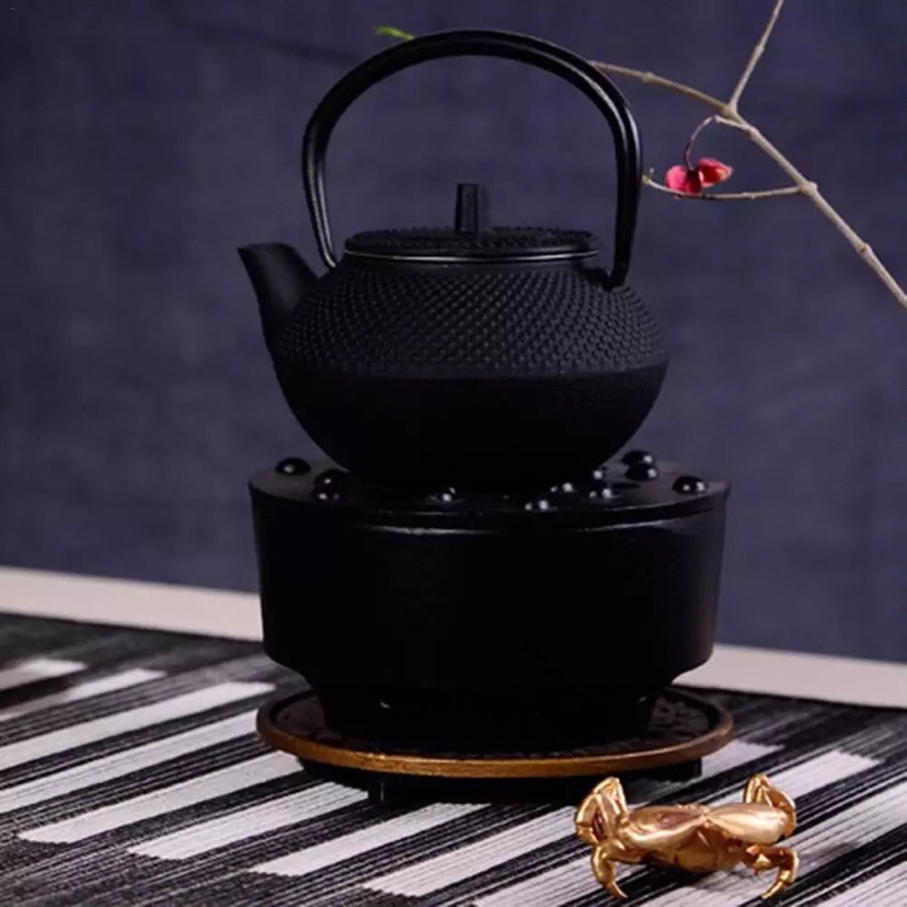 Small Particle 500Ml 800Ml 900Ml 600Ml 50Ml Mini Pot Enamel Tea Set High-Grade Gift Box Set Old Iron Pot Cast Iron Teapot Health Tea Pot Manufacturers Direct Wholesale details Picture