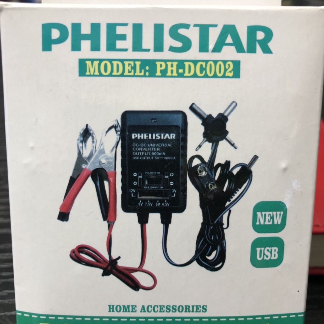 Phelistar DC-DC变压器带USB