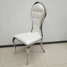上海外贸穆斯林餐厅椅子定做国外星级酒店宴会椅欧式婚礼不锈钢椅