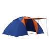 Factory direct sales of two-bedroom, one-living-room tents for 4-6 people, outdoor products, rain and sun protection tents, and wholesale of outdoor fishing sheds