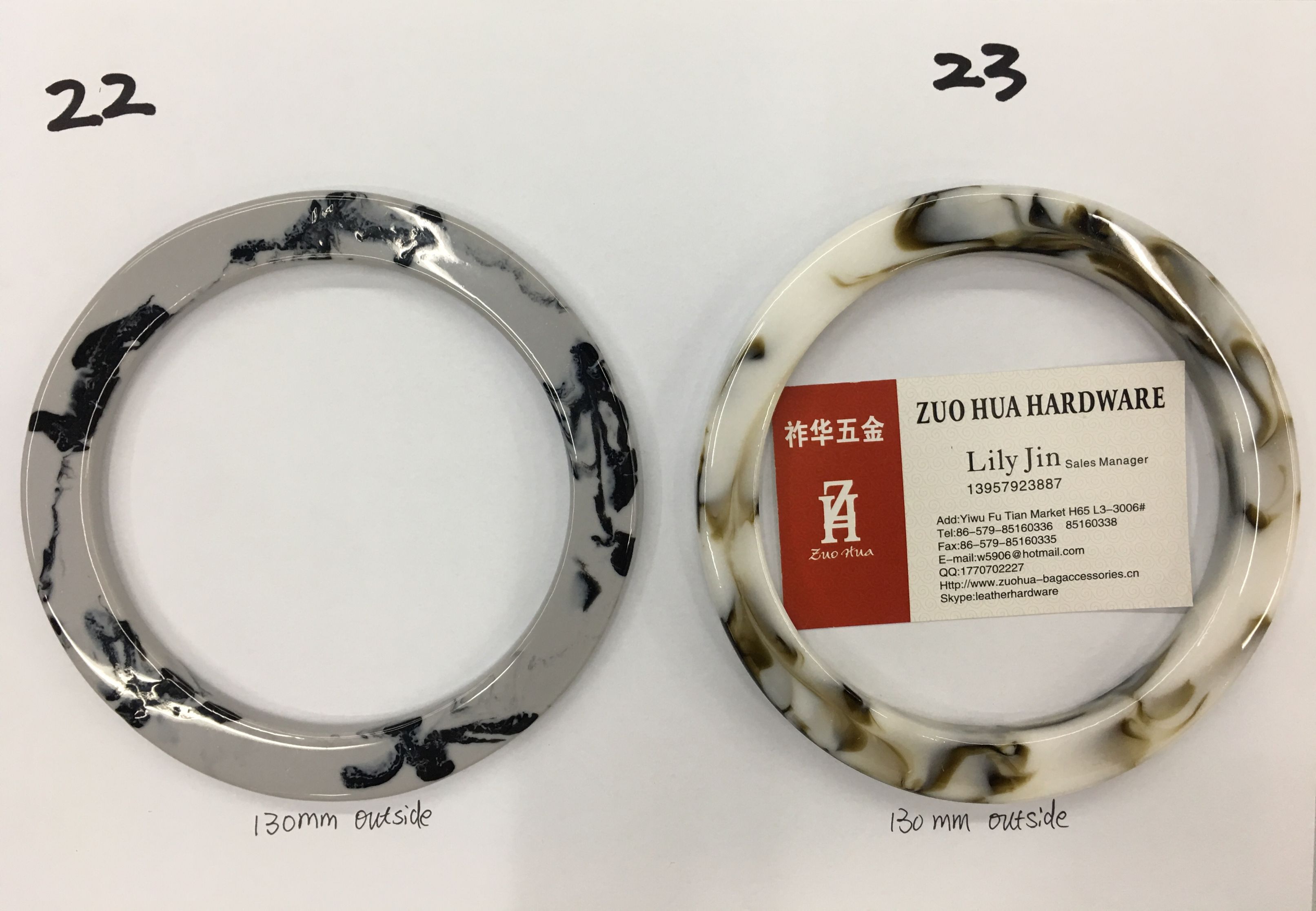 波西米亚风箱包配件树脂手柄时尚包包树脂手提提手详情图15