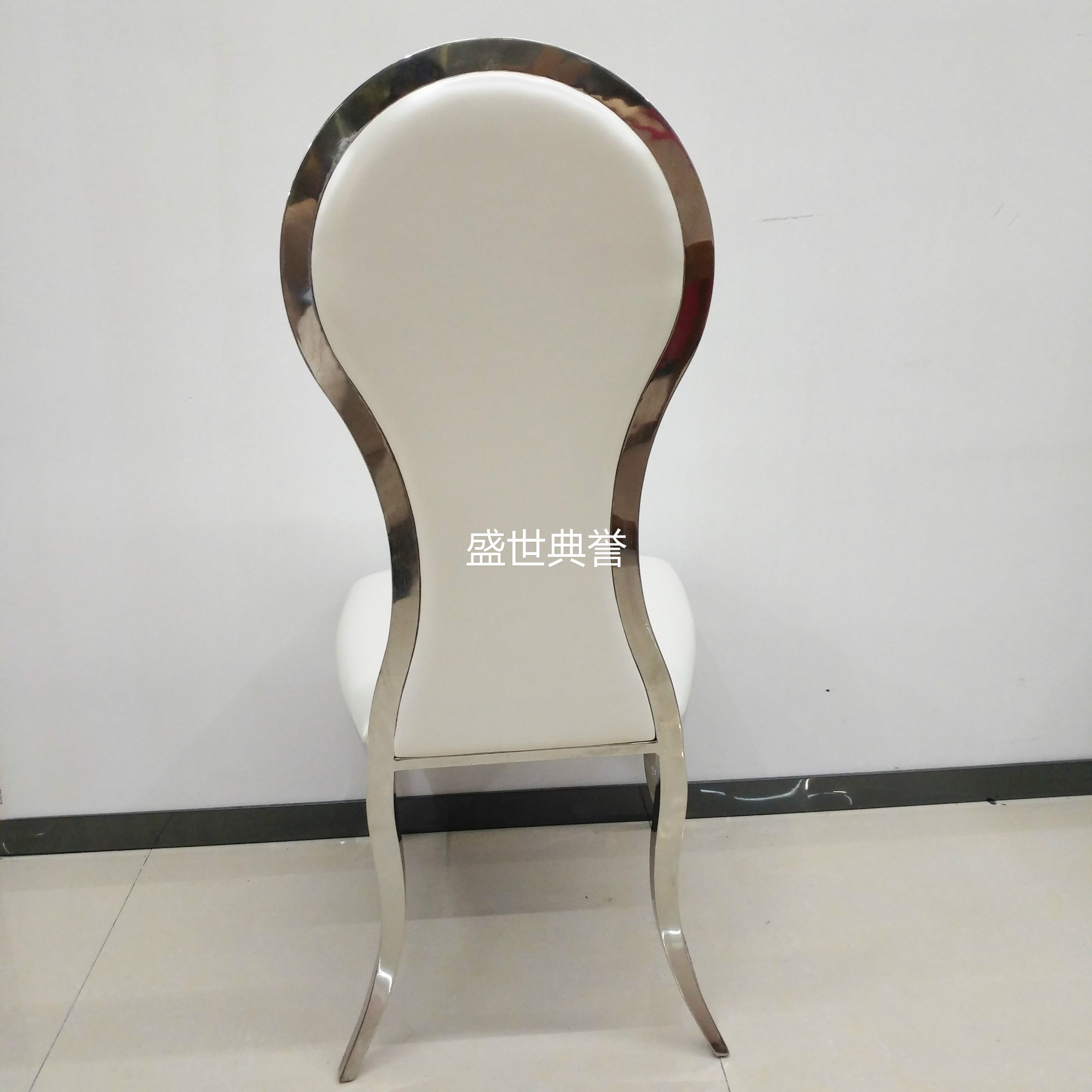 上海外贸穆斯林餐厅椅子定做国外星级酒店宴会椅欧式婚礼不锈钢椅详情图5