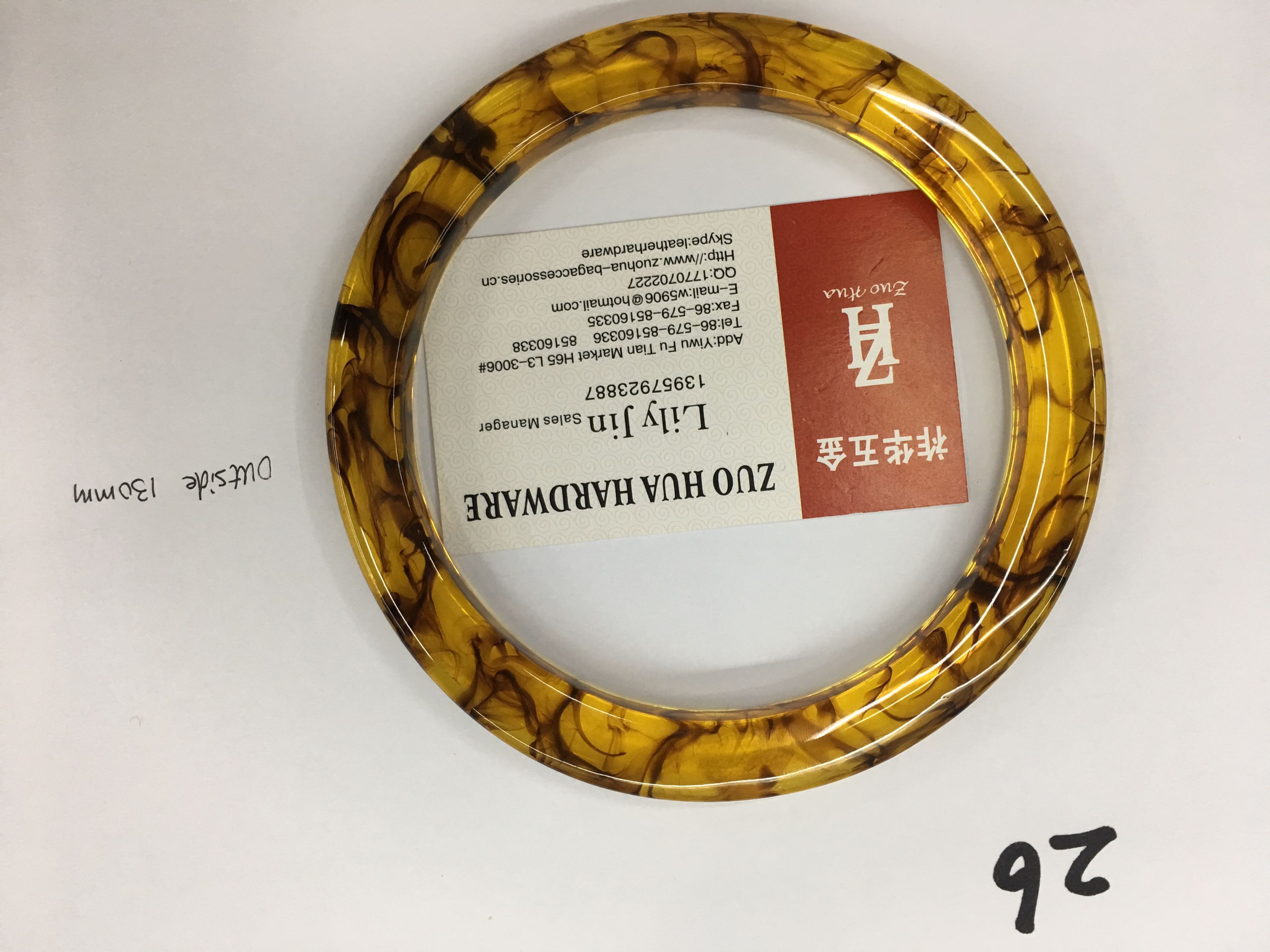波西米亚风箱包配件树脂手柄时尚包包树脂手提提手详情图13