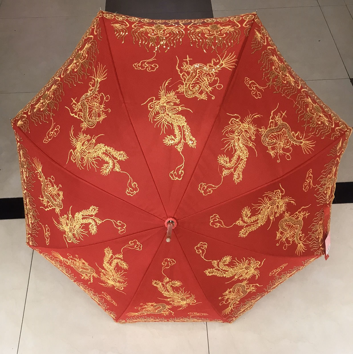 Dragon fly fengwu New Year umbrella wedding umbrella thumbnail
