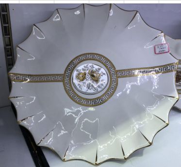 Modern sitting room household Appliqued European fruit plate decoration piece decoration 1230 full figure