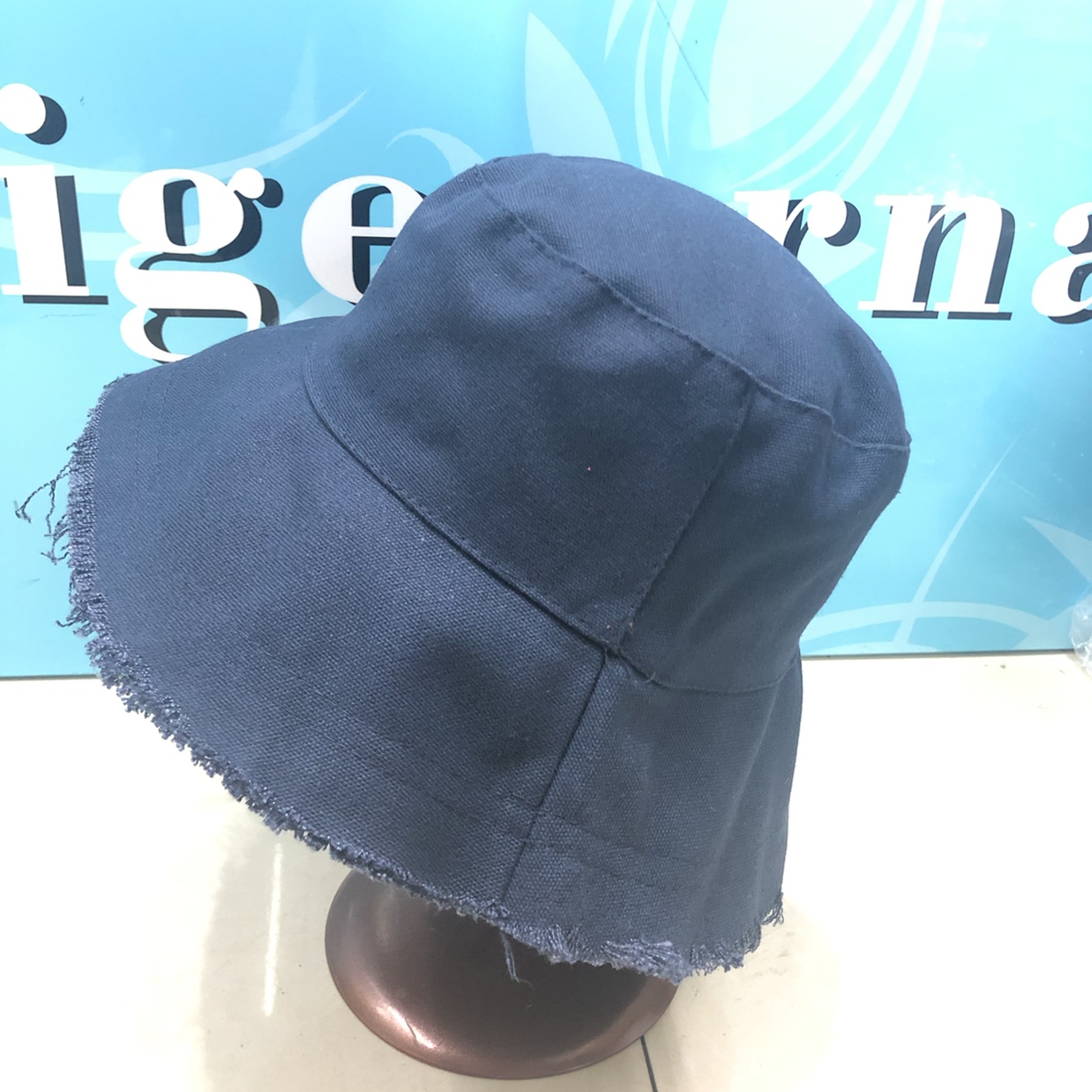 Vintage Do Old Raw Edge Cowboy Fisherman Pot Hat Knitted Cloth Hat Hip Hop Street Japanese Korean Version Of The Trend Fashion undefined