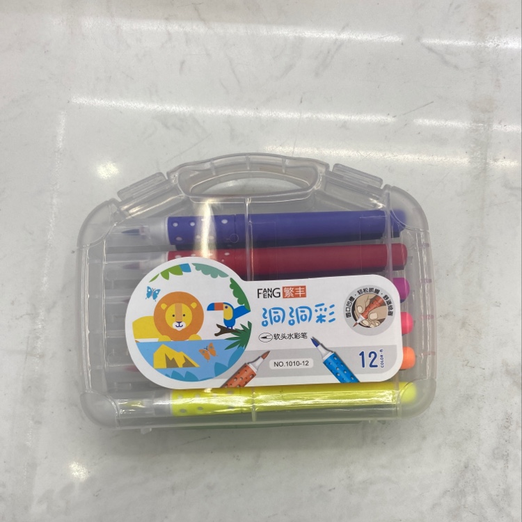 Fan-Feng 1010-12 Hole Color 12 Color Soft Head Watercolor Pen