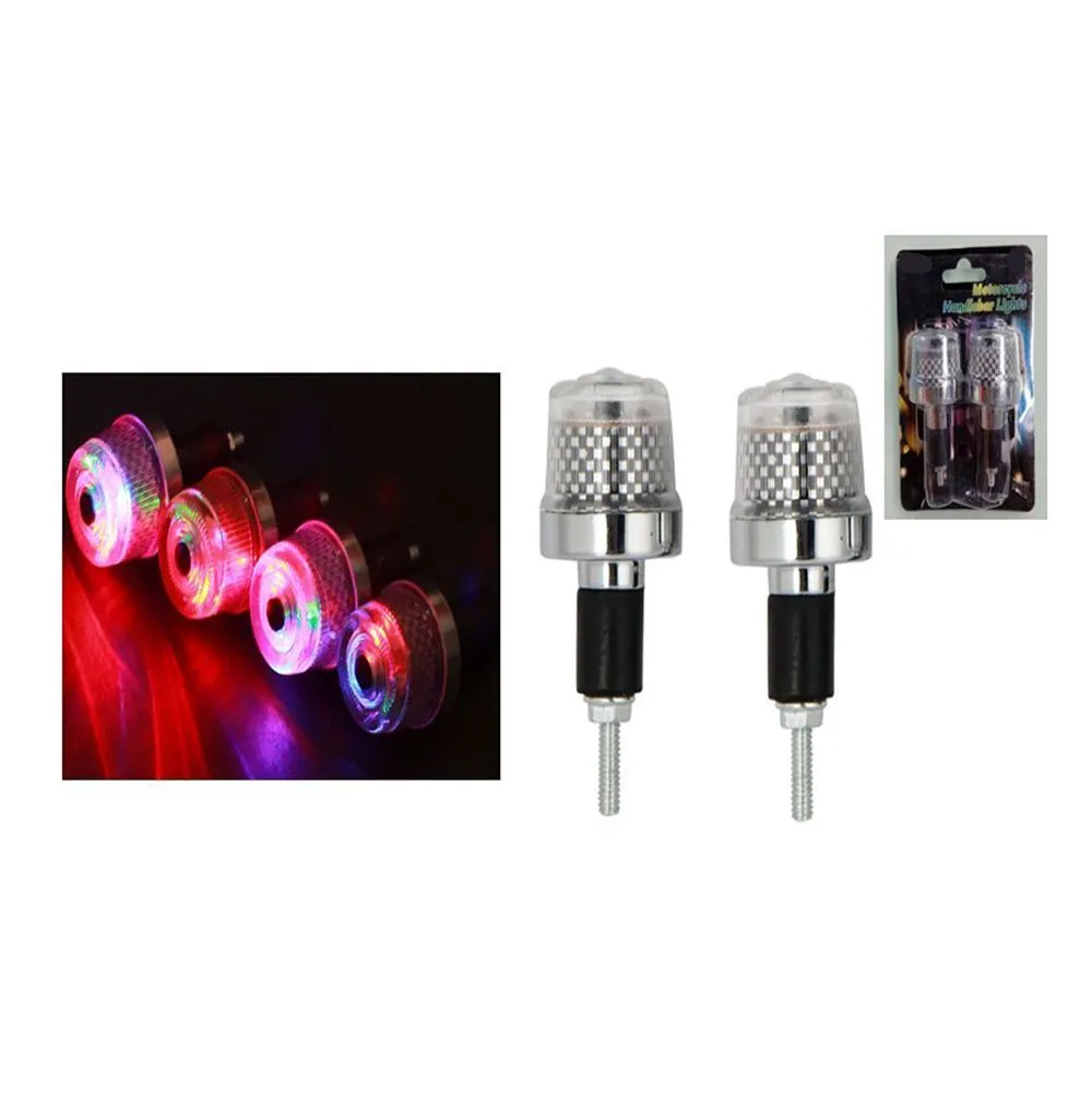 Motorcycle modification parts: Large-displacement CNC handlebar plug Yellow Dragon 600 handlebar plug faucet handle plug with light detail image 1