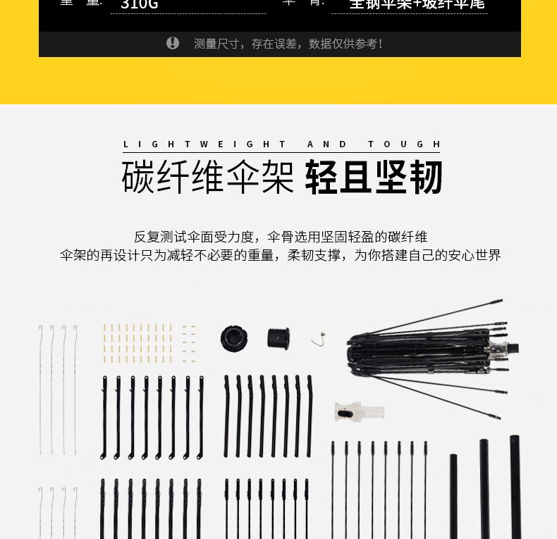 创意小恶魔晴雨伞 黑胶防晒折叠三折学生遮阳伞便携遮阳太阳伞女详情图12