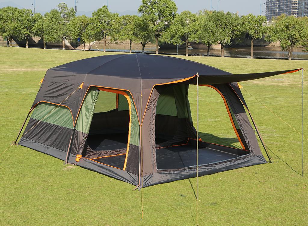 New 8-12 person double-layer tents, warm and waterproof outdoor products, gathering, picnic, travel and mountain climbing mobile tents pic 7