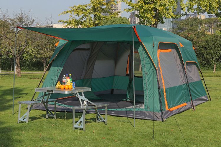 New 8-12 person double-layer tents, warm and waterproof outdoor products, gathering, picnic, travel and mountain climbing mobile tents pic 14