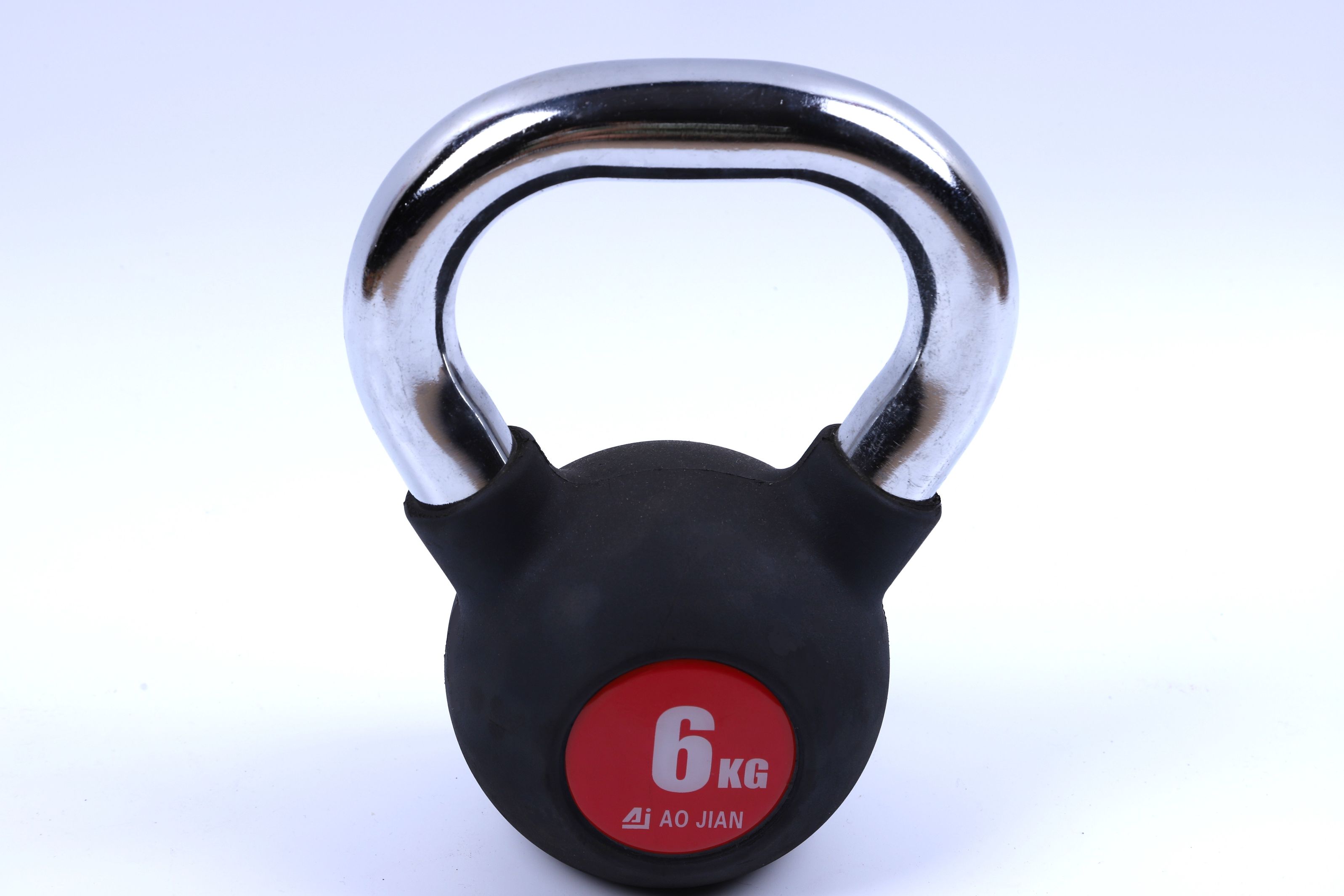 义乌好货家用4kg包胶壶铃举重壶铃系列厂家批发