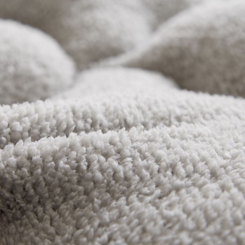 Wholesale feather velvet soft mattresses, five-star hotel three-dimensional thickened lambskin velvet 10cm mattresses, student dormitory quilts Specification image