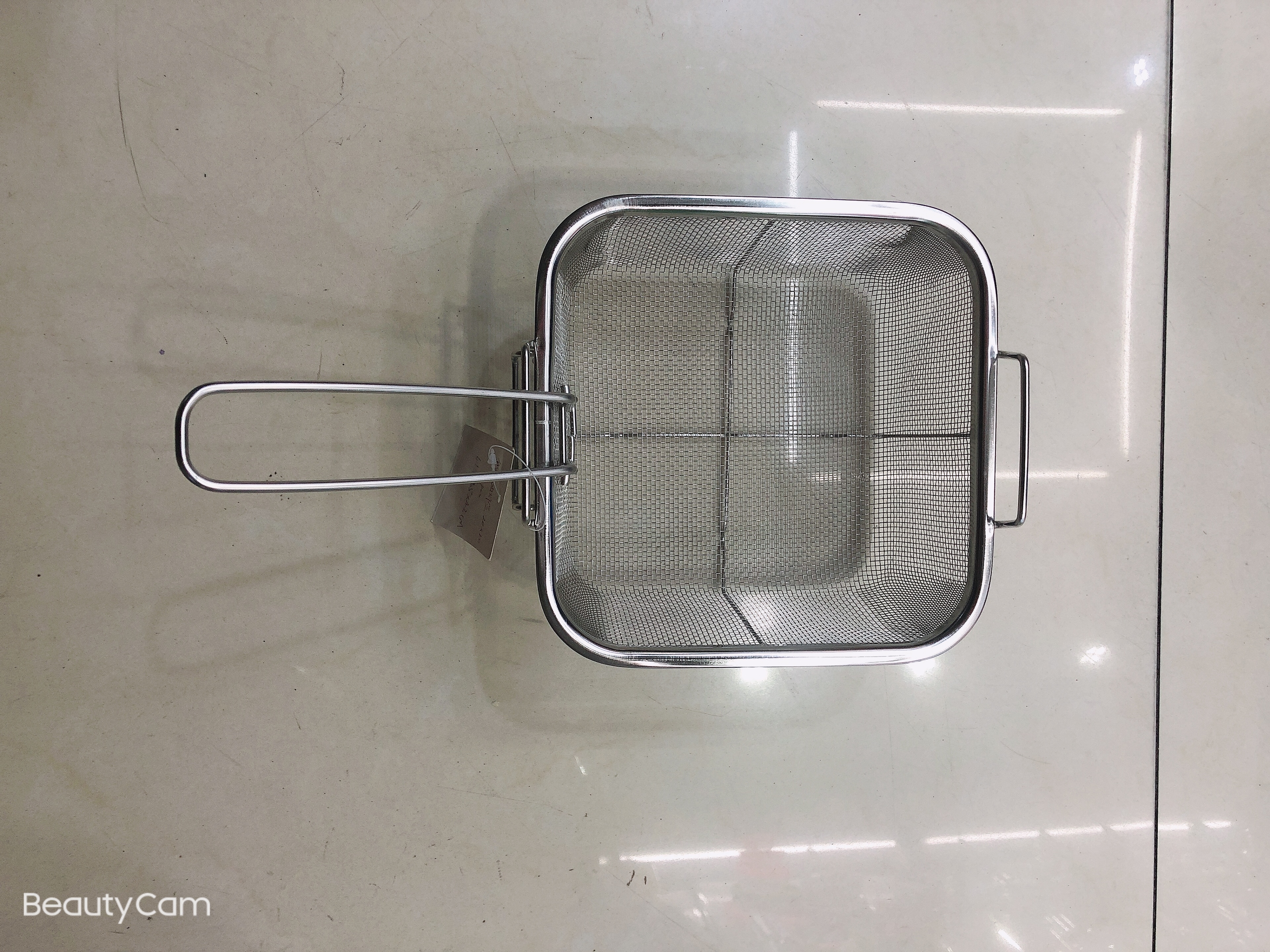 钢柄油炸篮细节图