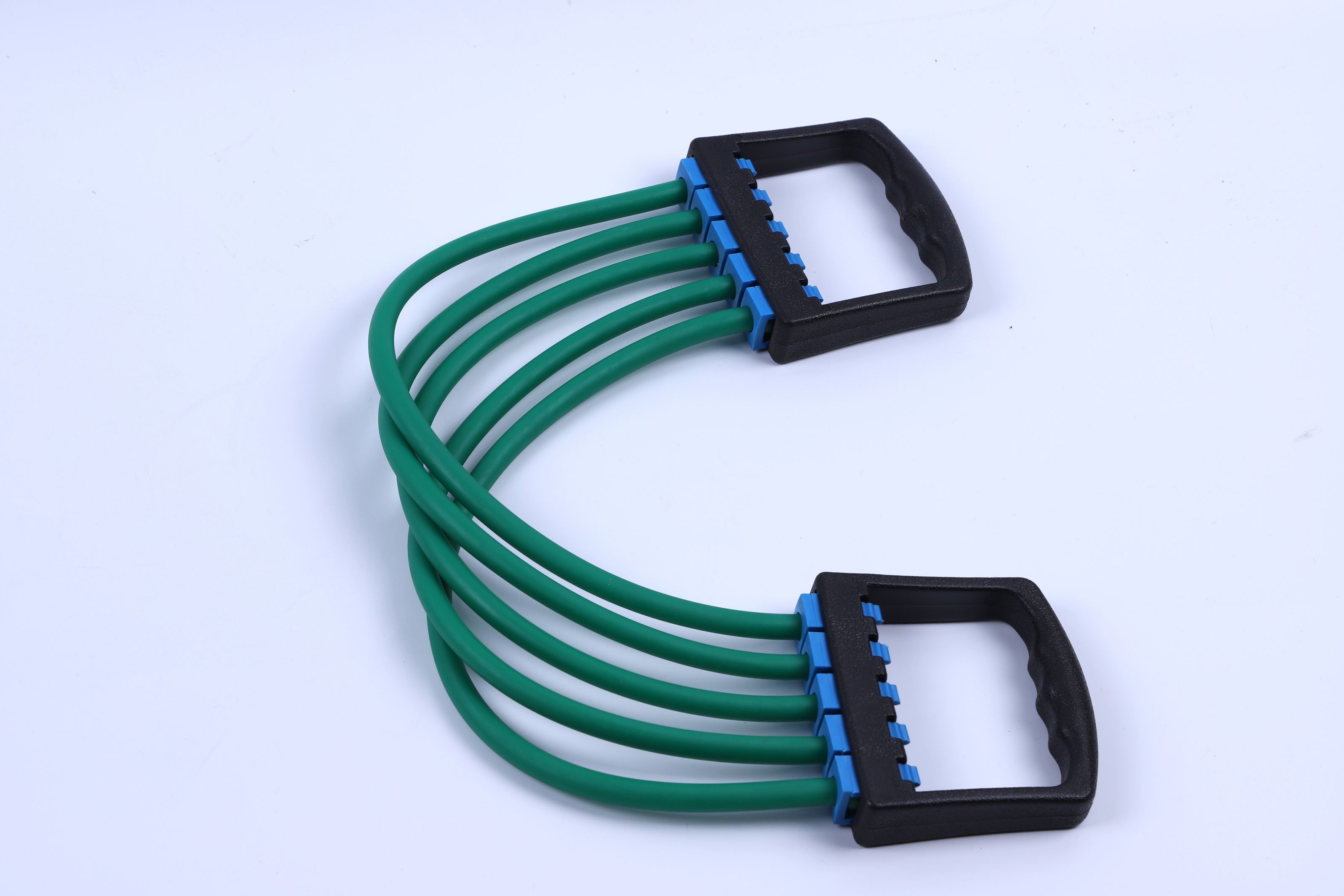 Environmental-friendly rubber strip five-rope resistance band household fitness sports equipment manufacturer wholesale detail image 3