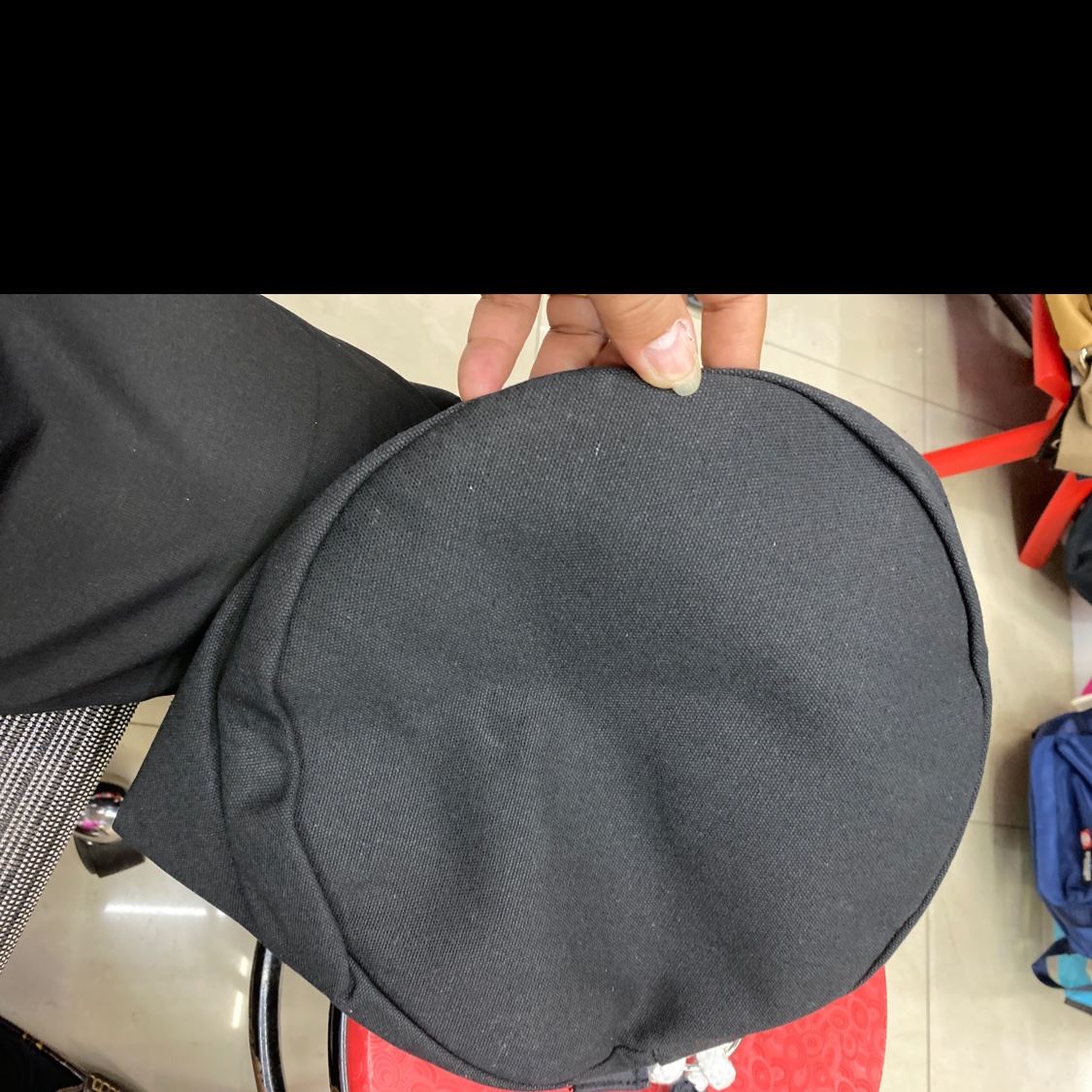 帆布圆桶双背包产品图