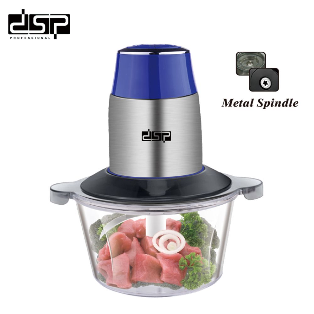DSP丹松 绞肉机家用电动小型不锈钢多功能肉馅碎菜搅拌料理辅食机