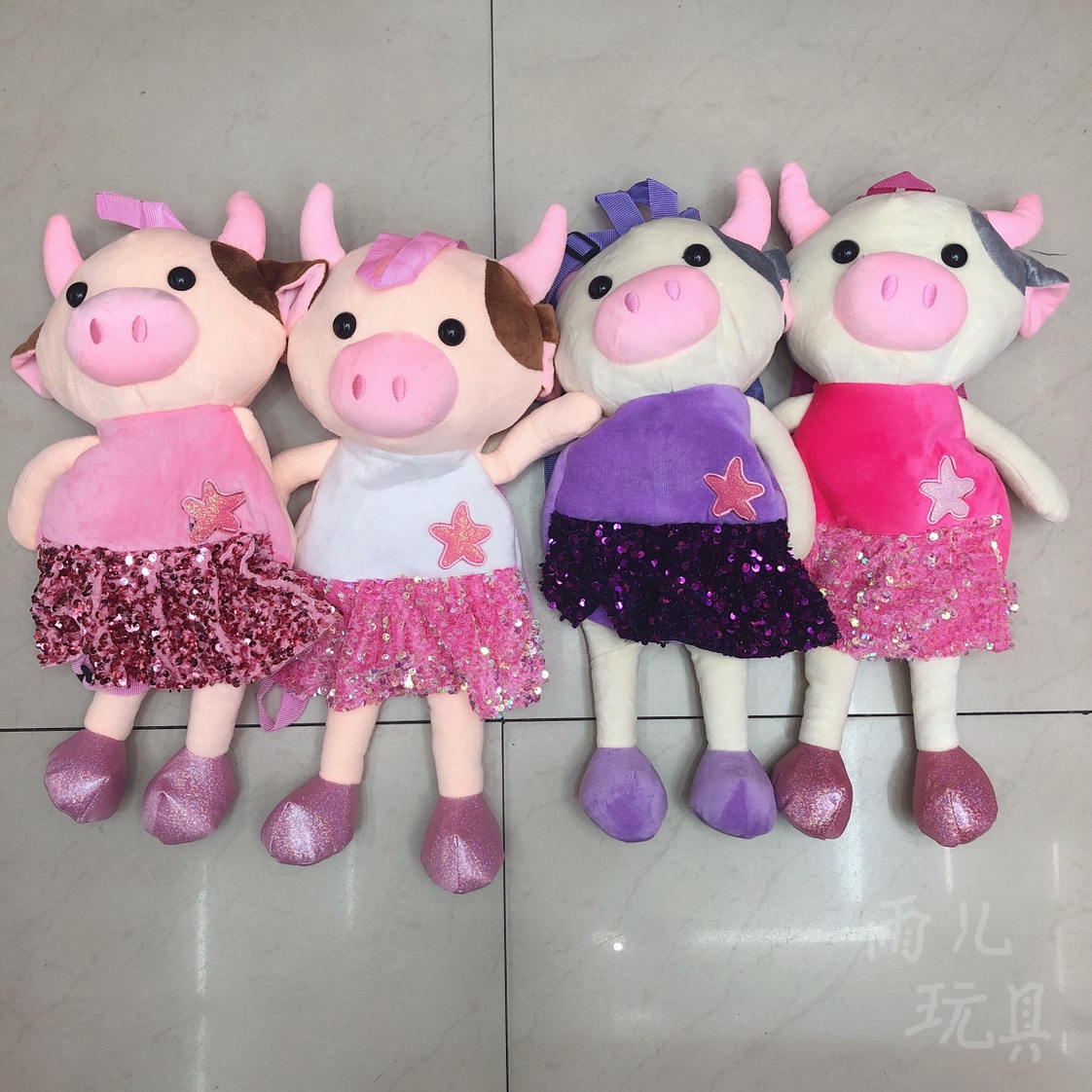 Soft toy backpacks for children cartoon backpacks for women backpacks Korean style calf backpacks