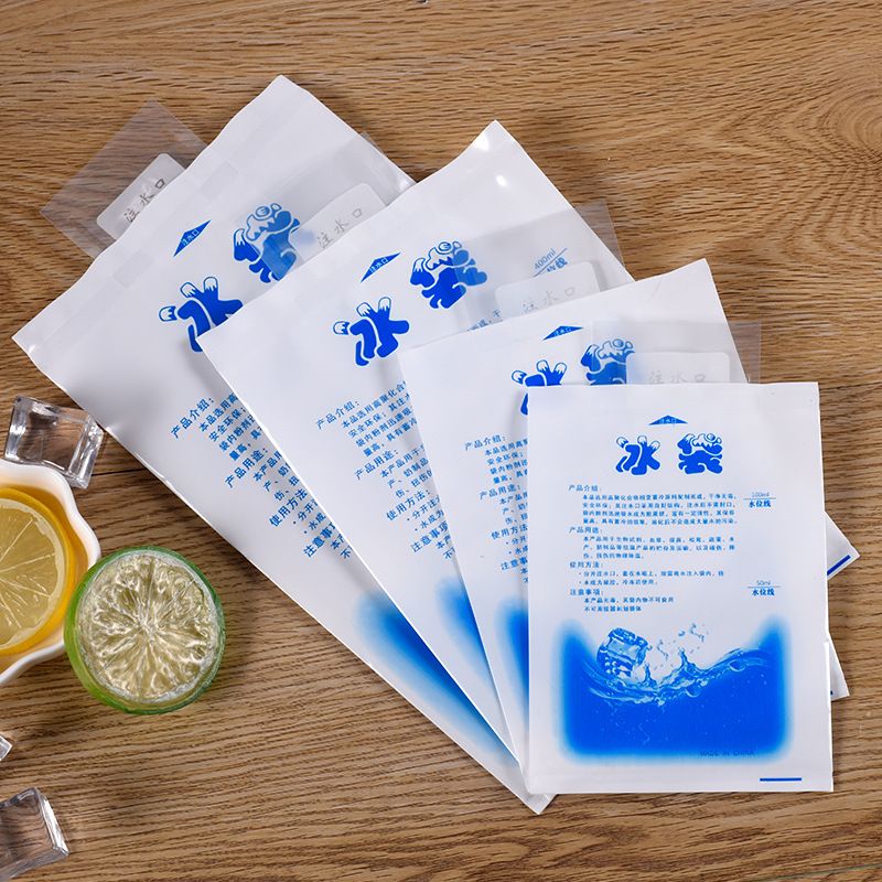 The 400ml thickened water-filled ice pack can be reused for refrigeration preservation, physical therapy, breast milk preservation, cooling, etc Application Scenario