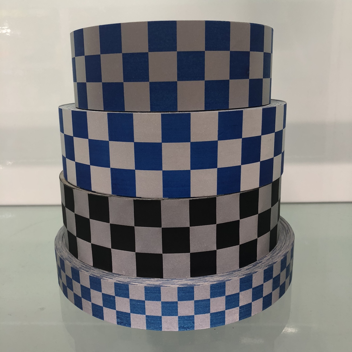 反光印刷方格图案 反光材料 反光布 反光膜 尺寸可定做