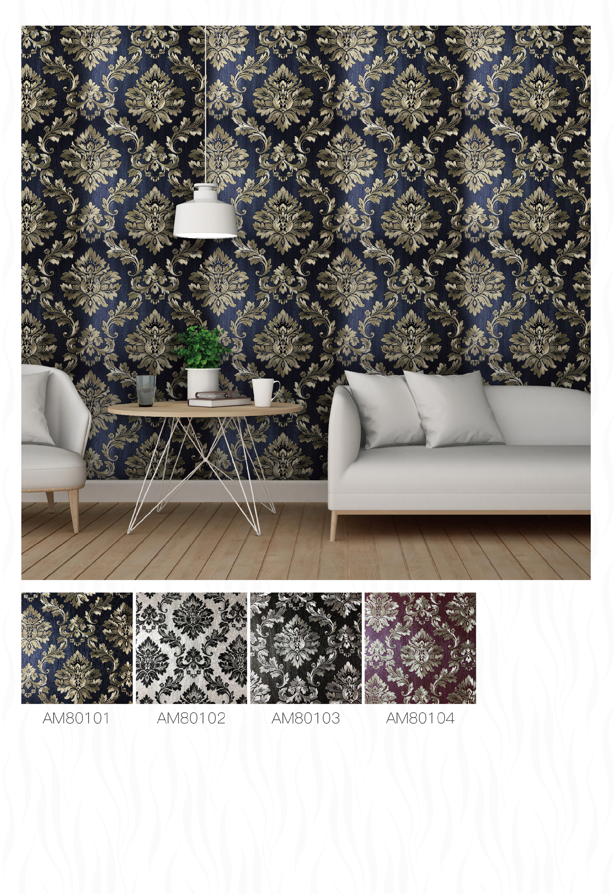 wallpaper, PVC wallpaper, PVC waterproof wallpaper in stock, wallpaper wall cover detail image 14