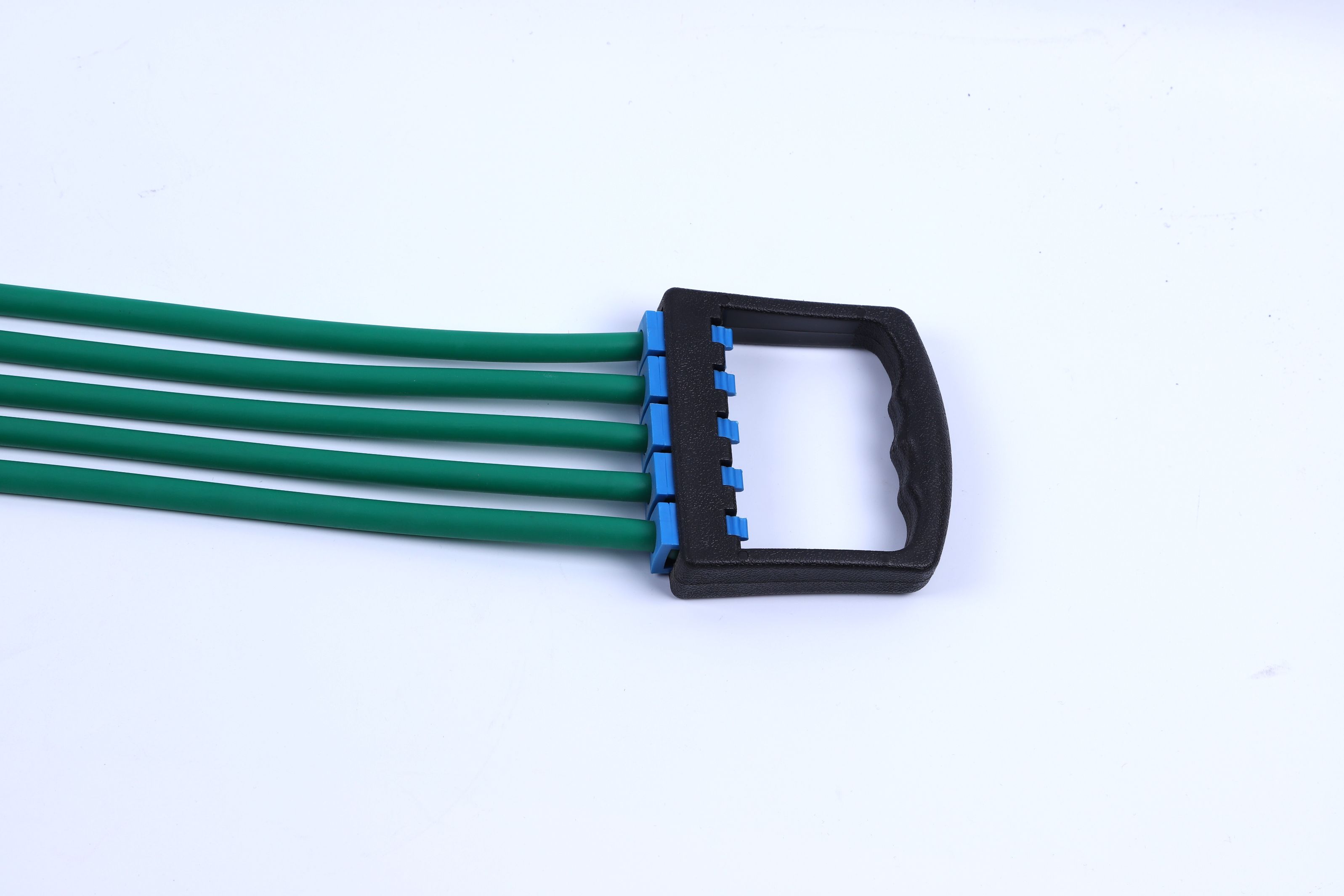 Environmental-friendly rubber strip five-rope resistance band household fitness sports equipment manufacturer wholesale details Picture