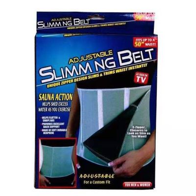 Men's waist and belly belt Body belt Zipper belt 5 zipper straps