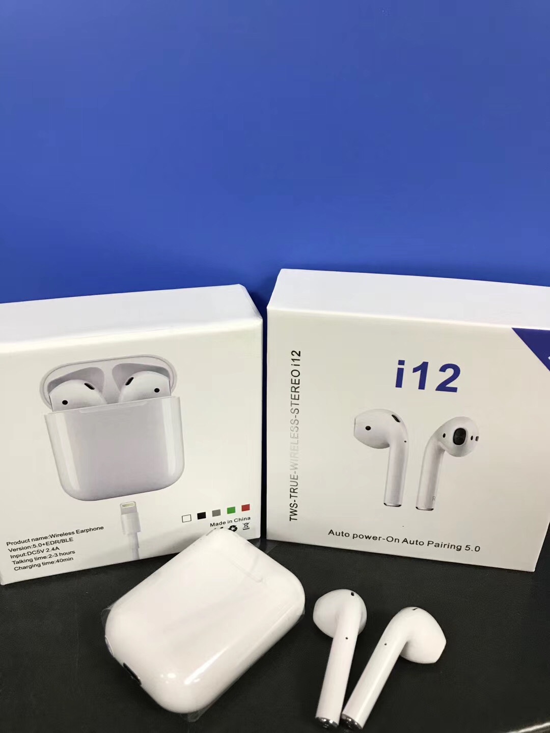 I12 Bluetooth headphones details Picture