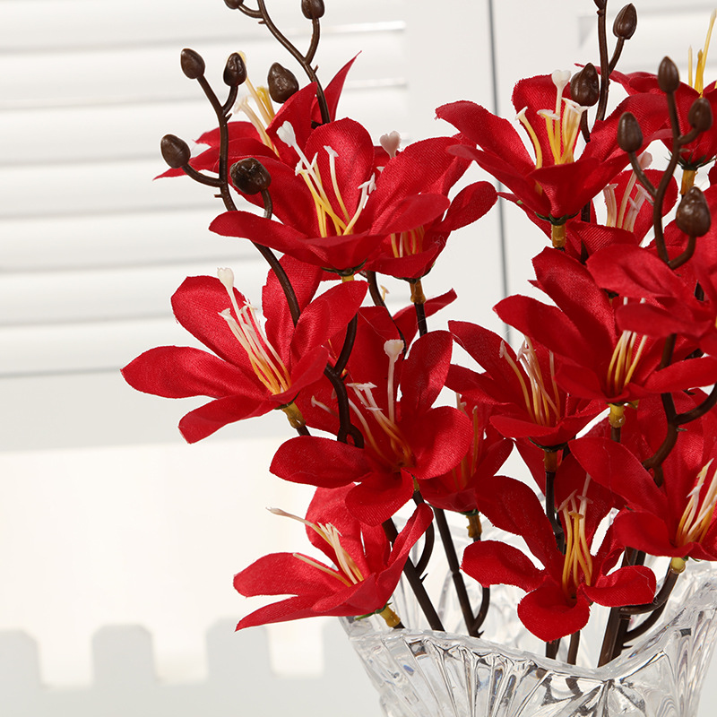 厂家直销假花绣球花 影楼道具家居装饰欧式绢花 北欧风单支永生花详情图8