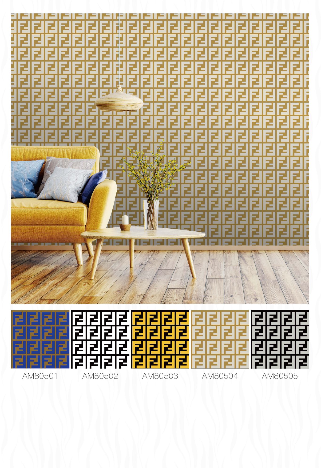 wallpaper, PVC wallpaper, PVC waterproof wallpaper in stock, wallpaper wall cover detail image 5