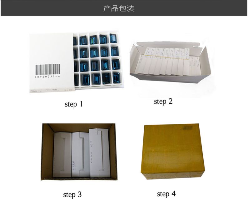 东洲水晶12mm肥方超闪尖底镀银玻璃钻 手机DIY贴钻饰品配件详情图11