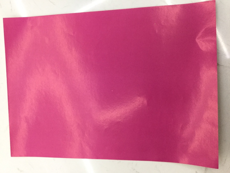 Rose red self adhesive full figure