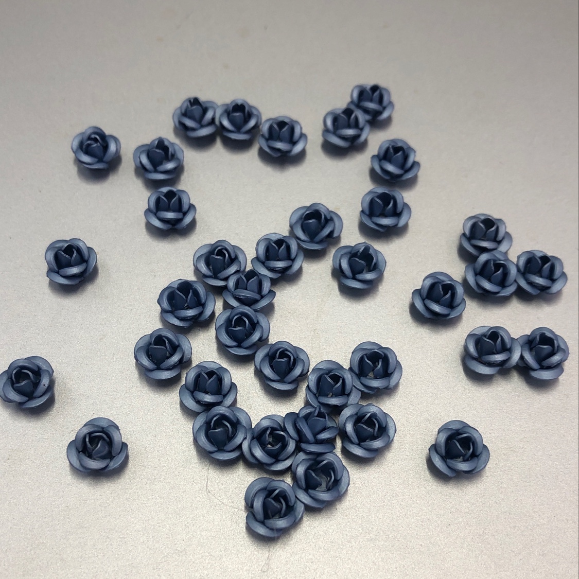 Yiwu Choucheng Ziying Accessories Store, 6mm Korean version three-petal rose, 15# color