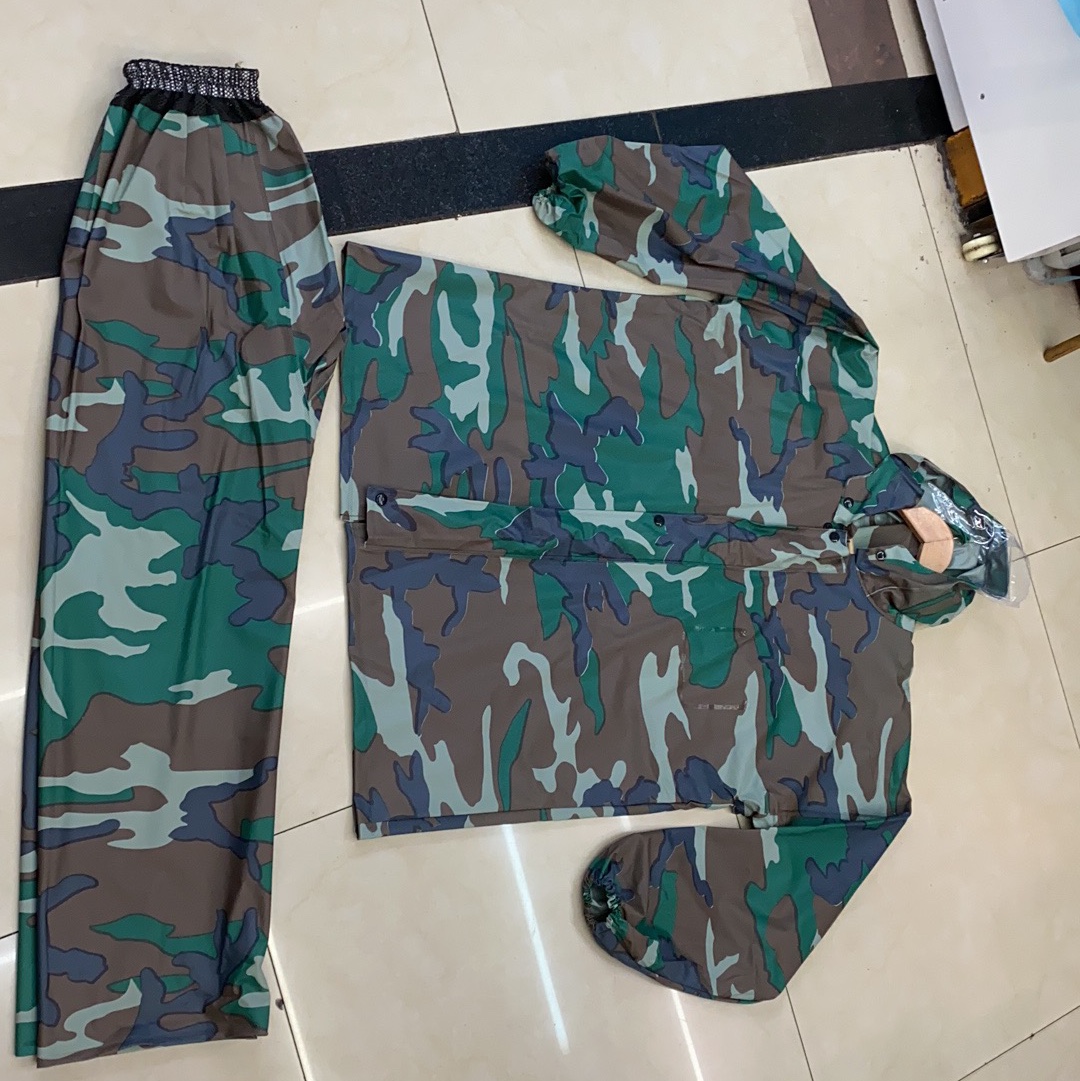 pvc迷彩套装