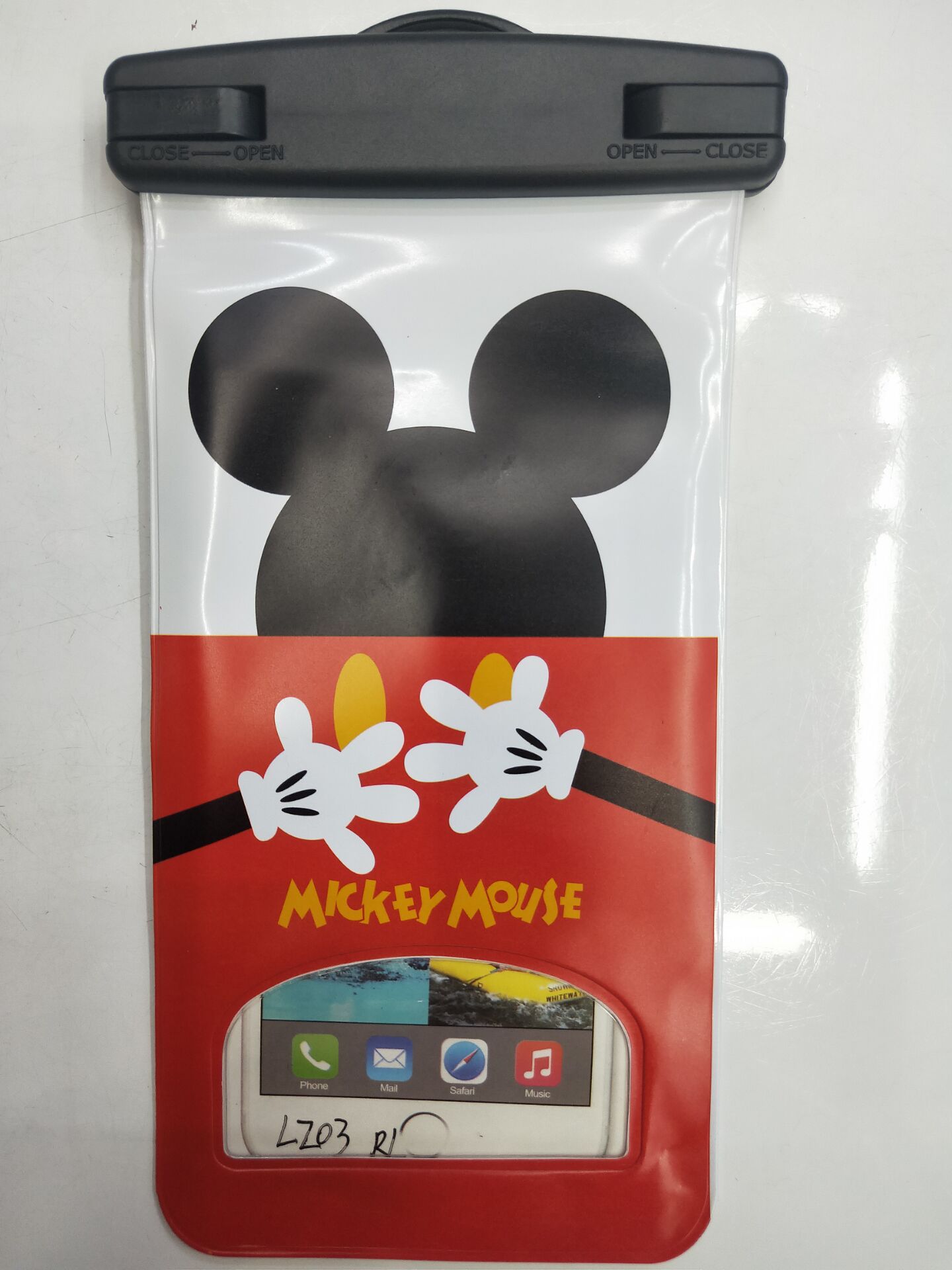 Mobile phone waterproof bag PVC waterproof bag LZ03 cartoon mobile phone waterproof bag Mickey thumbnail