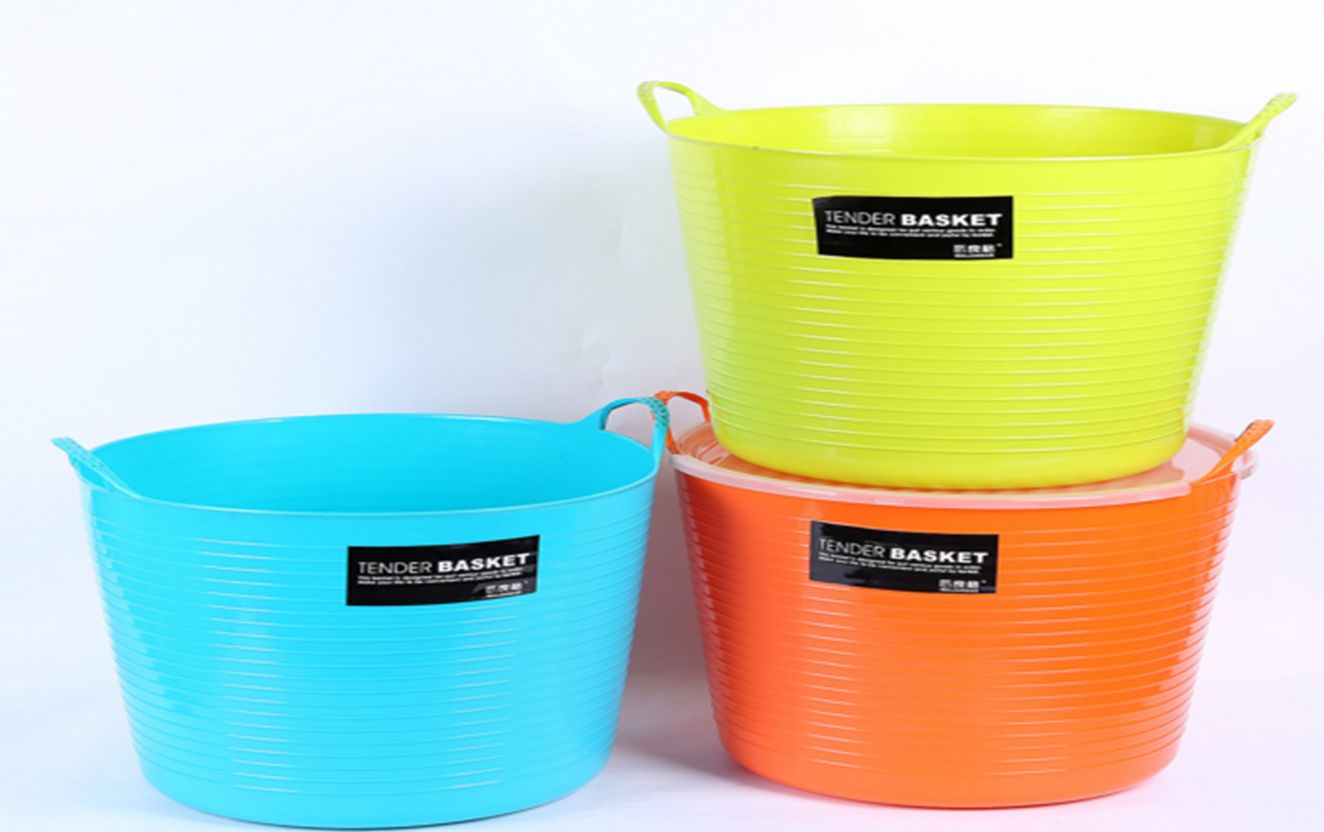 Yi Wuhao 40L Laundry basket SL100009A-green /36438