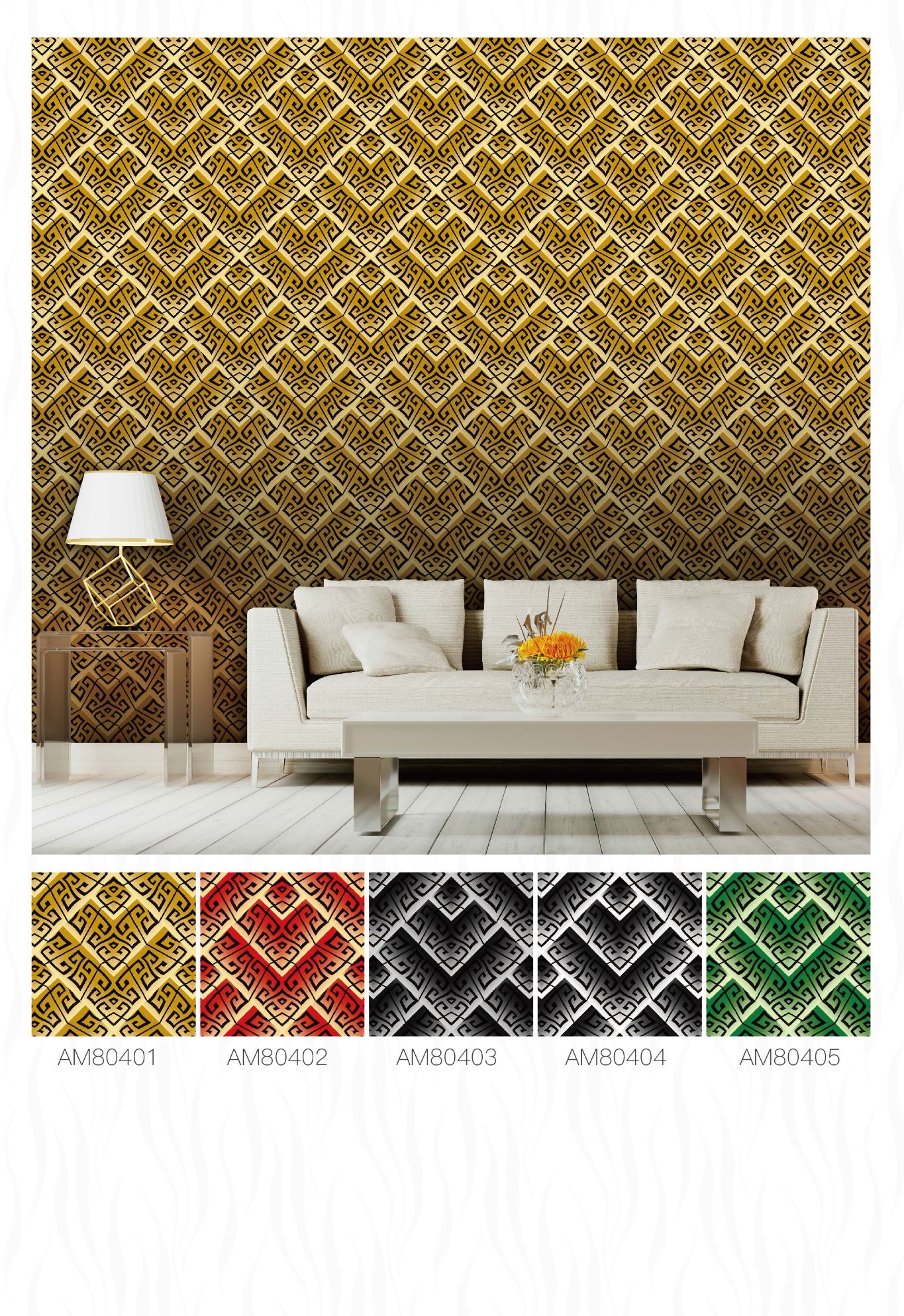 wallpaper, PVC wallpaper, PVC waterproof wallpaper in stock, wallpaper wall cover Specification image