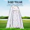 Drive-through locker room portable changing room portable toilet bath tent bath tent bath cover to keep warm