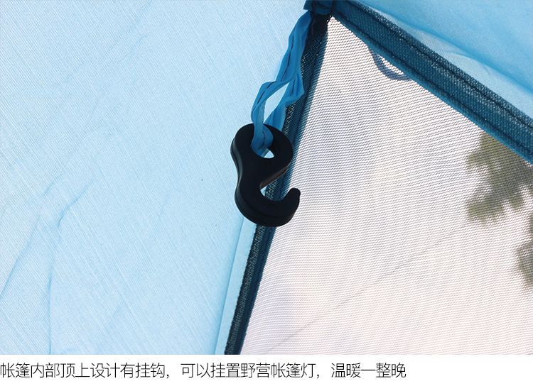 New outdoor products: Couple tents, windproof outdoor tents, winter aluminum pole with skirts, border defense against heavy rain, professional camping detail image 12