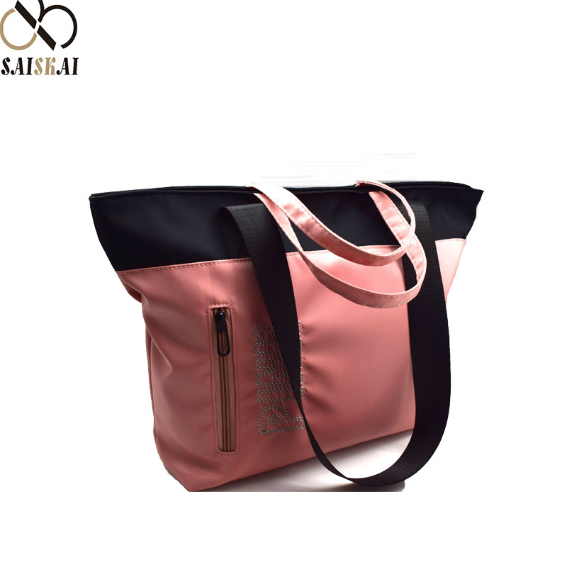 新款女士手提袋购物袋大容量妈咪包