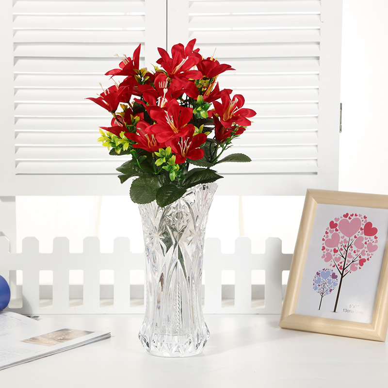 家居客厅餐桌装饰摆件仿真绢花批发 多色可选 影楼拍摄道具永生花白底实物图