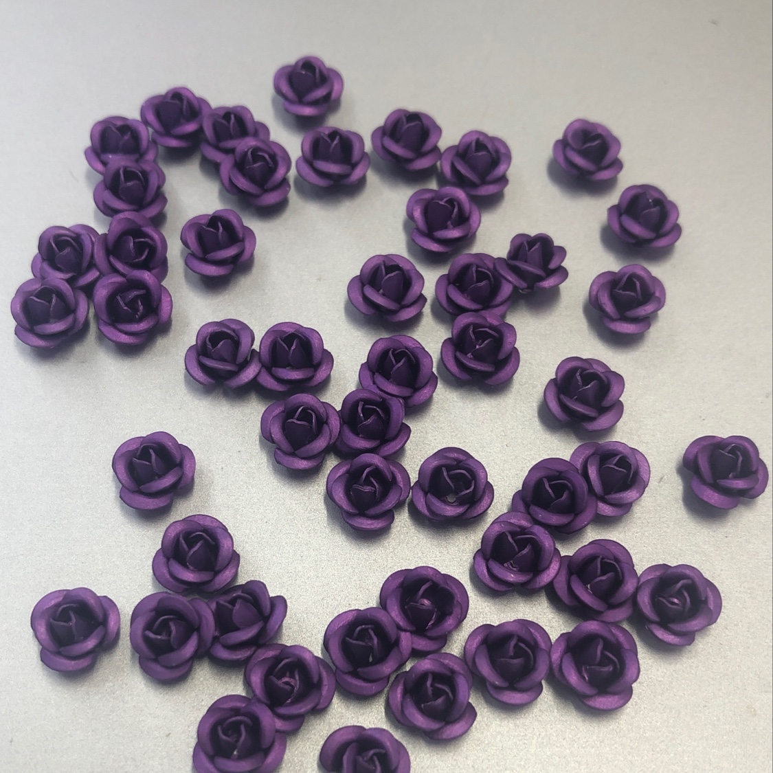 Yiwu Choucheng Ziying Accessories Store, 6mm Korean version three-petal rose, 35# color