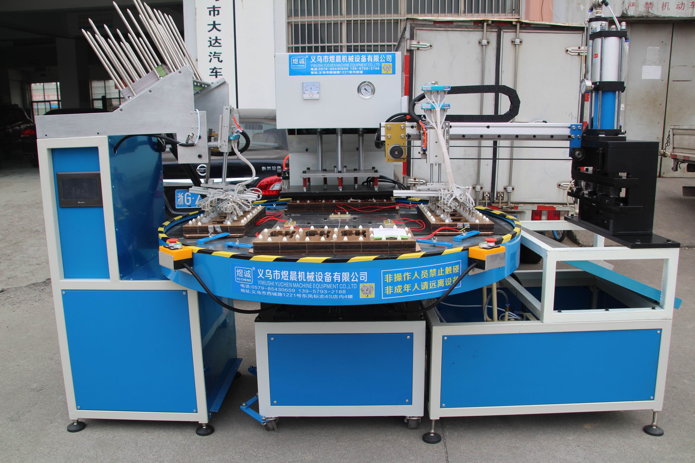 Automatic sealing machine, automatic blister packaging card suction machine details Picture
