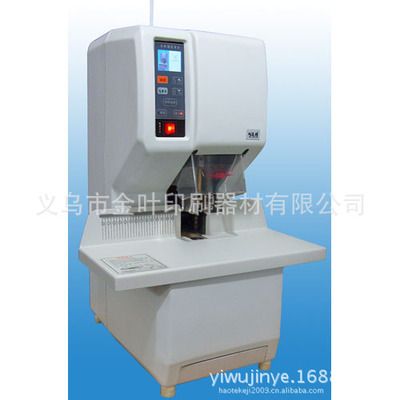 Printing machinery binding machine JY-502Q fully automatic perforating and riveting tube binding machine details Picture