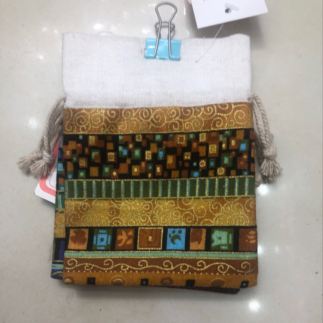 10*14 cotton fabric patchwork bag