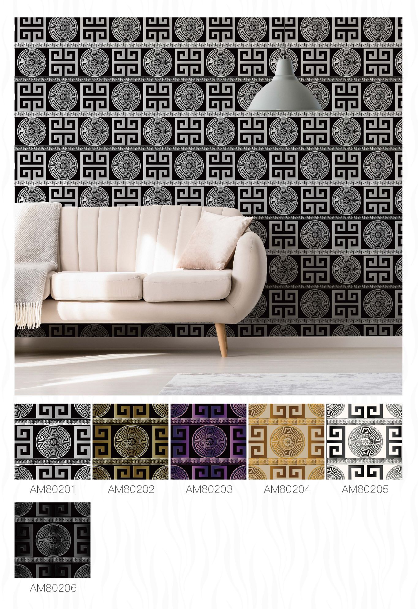 wallpaper, PVC wallpaper, PVC waterproof wallpaper in stock, wallpaper wall cover detail image 2